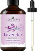 Handcraft Blends Lavender Essential Oil – Huge 4 Fl Oz – 100% Pure and Natural by HandcraftBlends