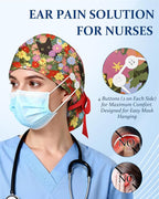 Plifal 100% Cotton Scrub Cap - Image 4