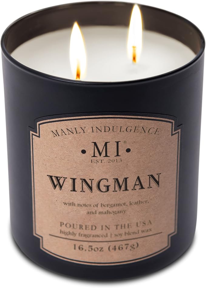 Manly Indulgence Wingman Scented Candles - Image 3