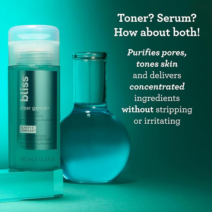 Bliss Clear Genius Clarifying Toner + Serum - Image 2