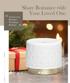 Ceramic Essential Oil Diffuser, 280ml 2.4MHz Ultrasonic Cool Mist Aromatherapy - Image 8