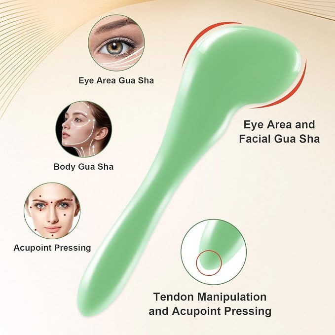 Stainless Steel Muscle Scraper Tool 6 in1 Gua Sha Facial Tools Body Gua Sha - Image 4