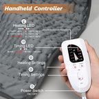 Electric Heating pad for Back Neck Shoulder Knee Arms Legs- Electric Heat Pads - Image 2