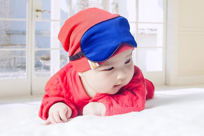 100% Natural Silk Sleep Eye Mask Kids, Cute Night Sleeping Mask - Image 4