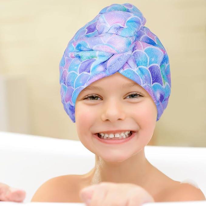 Basumee Microfiber Hair Towel Wrap - Image 3