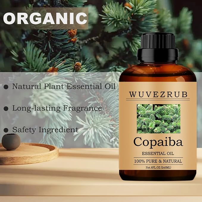 Copaiba Essential Oils, 240ML Pure and Natural Essential Oil - Image 4