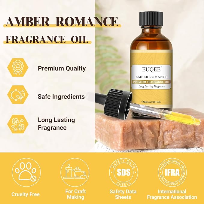 EUQEE Amber Romance Fragrance Oils, 2.02 Fl oz/ 60ml Essential Oils - Image 2