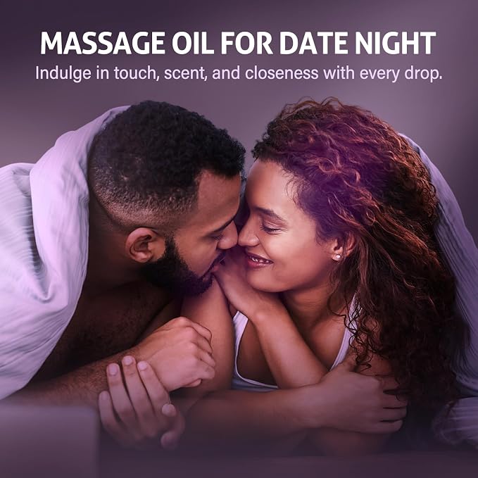 Lavender Sensual Massage Oil for Couples–Relaxing Body Massage Oil for Date - Image 8