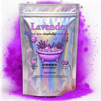 Purple Lavender Shimmer Bath Bomb in A Bag by Unknown