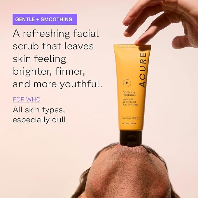 Acure Brightening Facial Scrub - Image 4