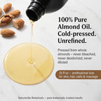 Naturevibe Botanicals Sweet Almond Oil 32 Ounces | 100% Pure and Natural - Image 2