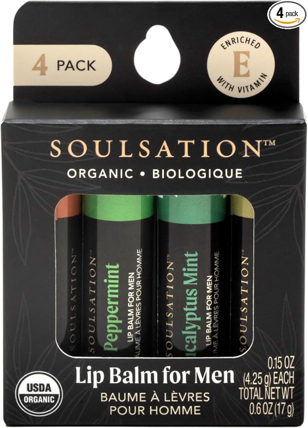 Soulsation Organic Lip Balm Set by SOULSATION