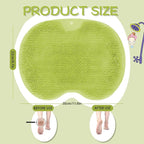 Shower Foot Scrubber, Wall Mounted Bath Massage Pad, Back Scrubber Back - Image 2