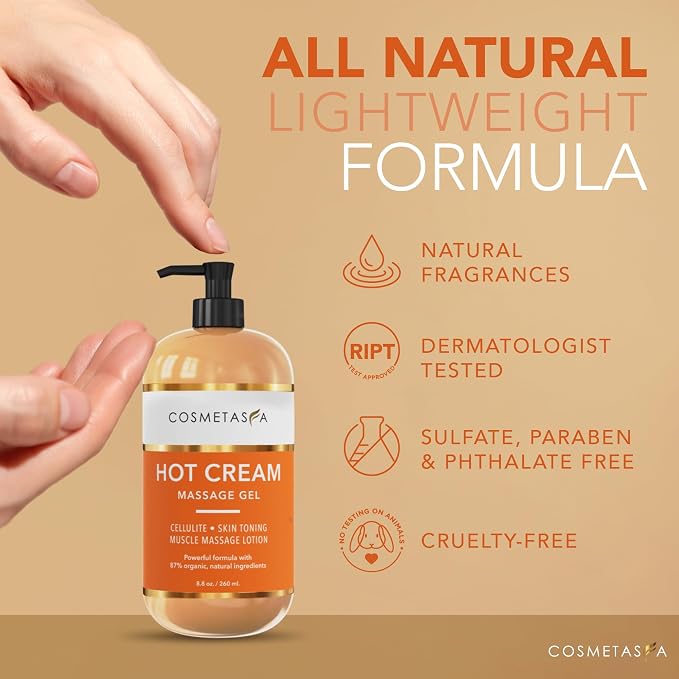 Cosmetasa Hot Cream Massage Gel - Image 6