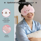 PERFECTSIGHT Sleep Eye Masks, Cute Sleep Eye Cover Lightweight Adjustable - Image 5