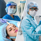 100 Pack 21" Disposable Nonwoven Bouffant Caps Hair Net - Image 7