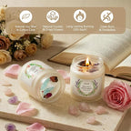 Scented Candles for Home, 8 Pack Soy Candles Gift Set for Women, Aromatherapy - Image 3