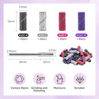 MelodySusie Nail Drill Bits, Nail Gel Polish Remover Tool - Image 6
