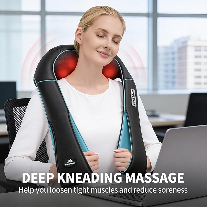 MagicMakers Shiatsu Neck Massager - Image 3