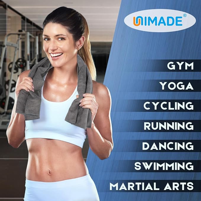 UNIMADE 2 Pack Gym Towels Set - Image 4
