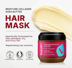 Collagen Shea Butter Hair Mask Deep Repair Conditioning Collagen Shea Butter - Image 2