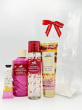 Bath & Body Works Milk Raspberry Holiday Pie Bar 4-Piece Gift Set | Includes: by BathBodyWorks
