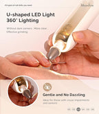MelodySusie Cordless Pedicure & Manicure Nail Drill Kit, PC760G - Image 4