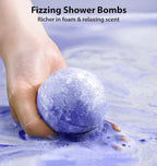 Sleep Well Bubble Bath Bombs Melatonin Infused Lavender Chamomile Essential - Image 3