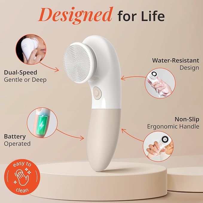 Vanity Planet Raedia Facial Cleansing Brush - Image 3