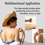 Extra Large Body Makeup Brush For Self Tanner, Wide-headed Kabuki Foundation - Image 3