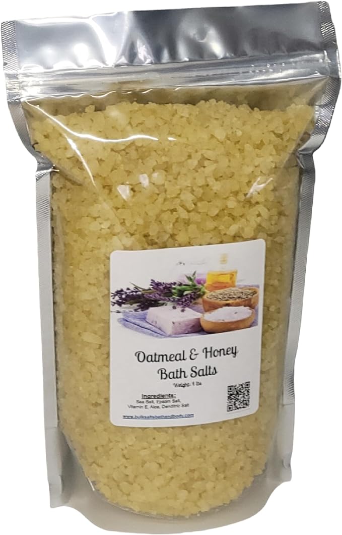 Bath Salts | 4lb Bag | Choose Your Scent | Epsom Salt | Sea Salt| Bathing | by Bulk+Salts+Bath+%26+Body