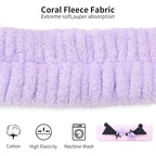 Spa Headband for Washing Face, 2 Pack Cute Hair Band for Shower Yoga Beauty - Image 3