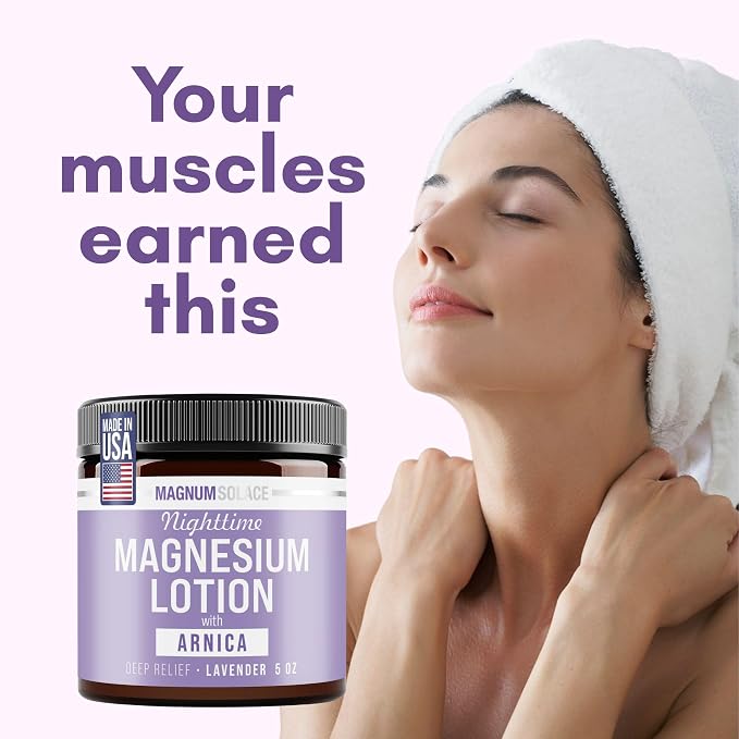 Magnum Solace Nighttime Magnesium Lotion - Image 3