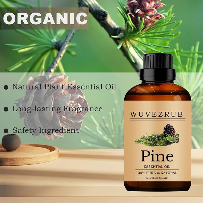Pine Essential Oil, 120ML Pure and Natural - Image 2