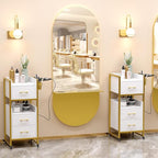 OmySalon Salon Trolley Cart, Hair Styling Station - Image 8