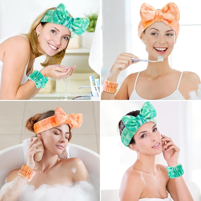 Wteehn 6pcs Headband and Wristband - Image 5