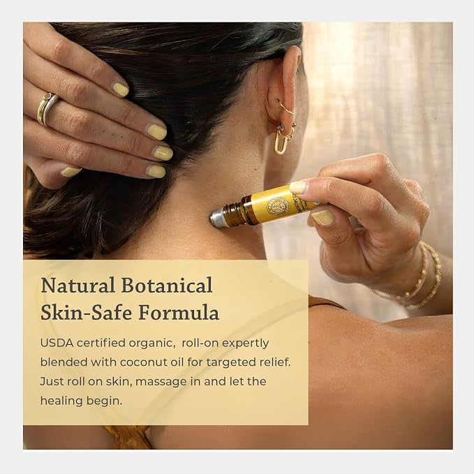 Silk Road Organic Frankincense Serrata Essential Oil Roll on - Image 4