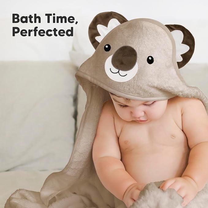 KeaBabies Hooded Baby Towel for Newborn - Image 9