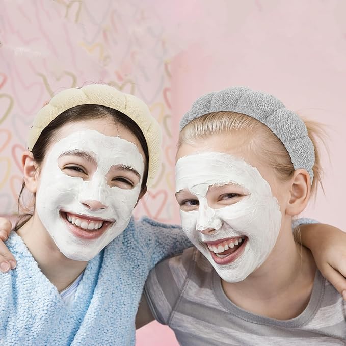 WHAVEL 3 Pack Spa Headband for Skincare, Face Washing - Image 2