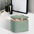 OCHEAL Large Makeup Bag, Double Layer Makeup Bag, Vertical Storage Cosmetic Case - Image 8