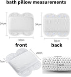Bath Pillow Non Slip Spa Bathtub Head & Neck Rest Support, Headrest - Image 5