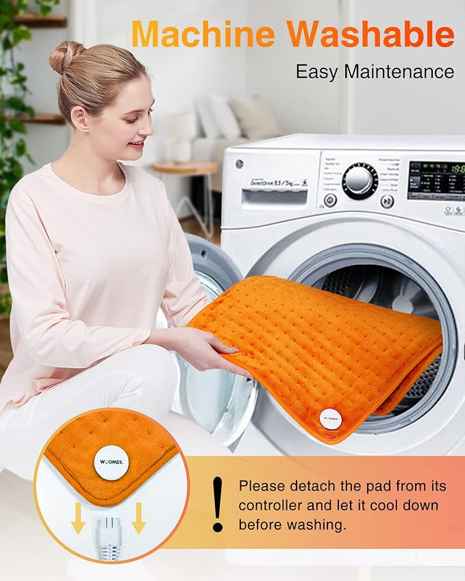 WOOMER Extra Large Heating Pad, Heat Pad - Image 6
