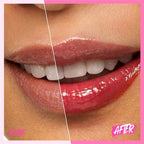 SKINTIFIC Peptide Brightening Lip Serum, Hydrating & Plumping Tinted Lip Gloss - Image 4