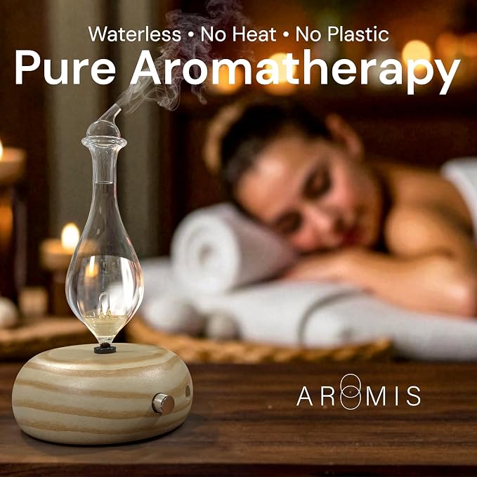 ArOmis Premium Glass Essential Oils Nebulizer - Image 6