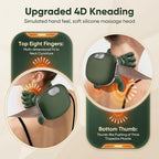 KppeX Upgraded Model Finger Deep Cordless Cordless Neck Massager Pillow - Image 4