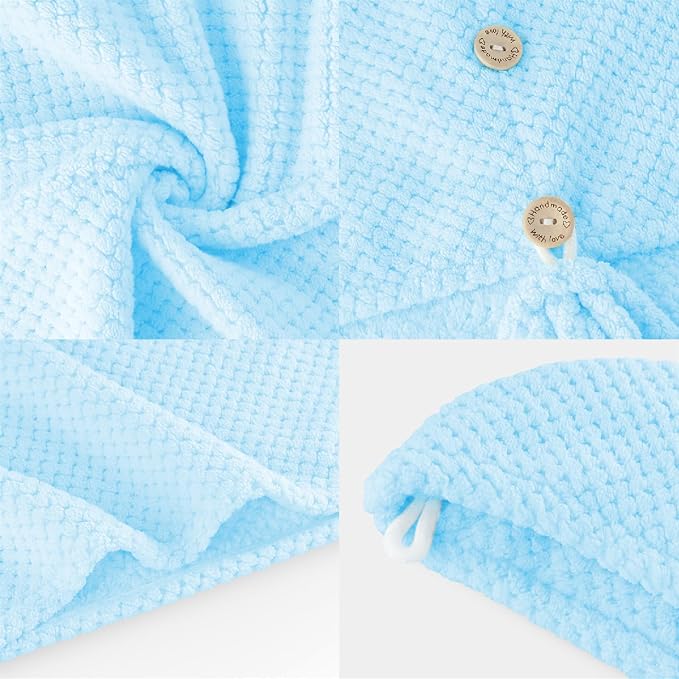 MaopaoBeauty Thicker Hair Drying Towels, Quick Drying Towels - Image 5