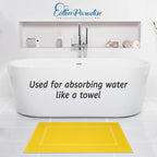 Cotton Paradise 100% Cotton Bath Mats - Image 2