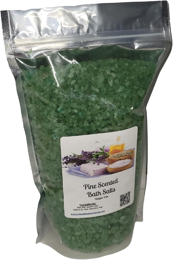 Bath Salts | 4lb Bag | Choose Your Scent | Epsom Salt | Sea Salt| Bathing | by Bulk+Salts+Bath+%26+Body