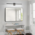 Black Bathroom Vanity Light 39.4 inch, 30W Dimmable 5CCT LED Modern Bathroom - Image 7