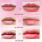 Adofect 30 Pieces Peach Moisturizing Collagen Lip Masks Crystal Lip Care Gel - Image 2